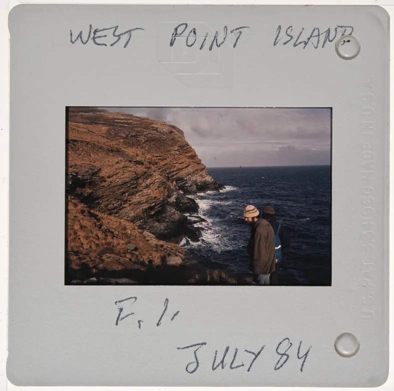 Slide West Point Island, Falkland Islands, Jul 1984