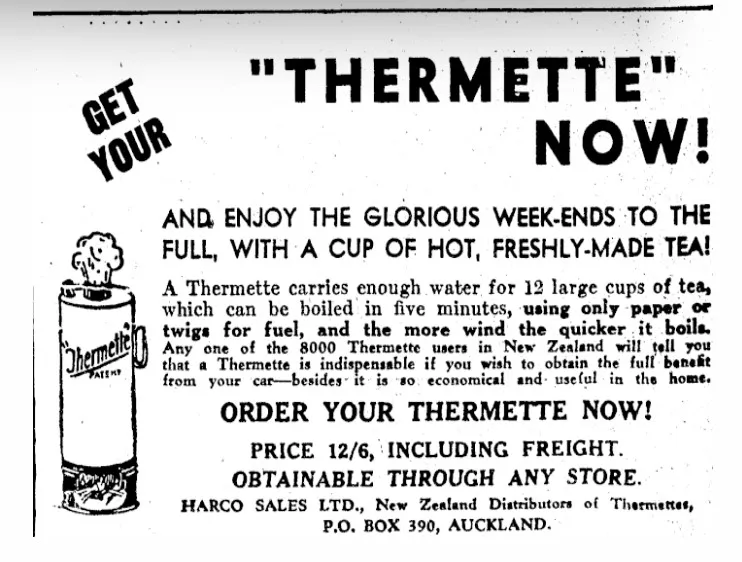 Thermette advertisement